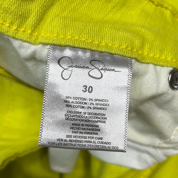 Jessica Simpson Yellow Forever Low Rise Jeans - Picture 12 of 12